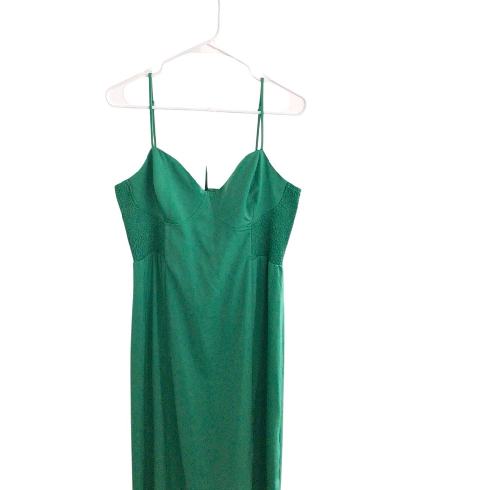 Dynamite Elegant Green Spaghetti Strap Dress